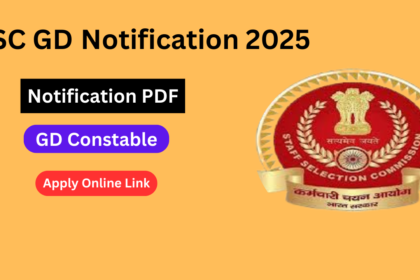 SSC GD 2025 Notification