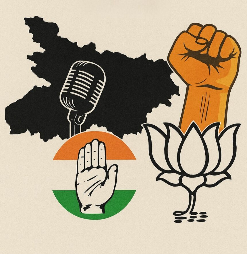 बिहार विधानसभा चुनाव 2025 नरकटियागंज सीट पर सियासी समीकरण, जातीय गणित और जीत-हार का पूरा विश्लेषण