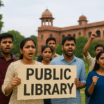 समस्तीपुर Public Library मांग पर छात्रों का विरोध, BJP MLA के खिलाफ गूंजे नारे