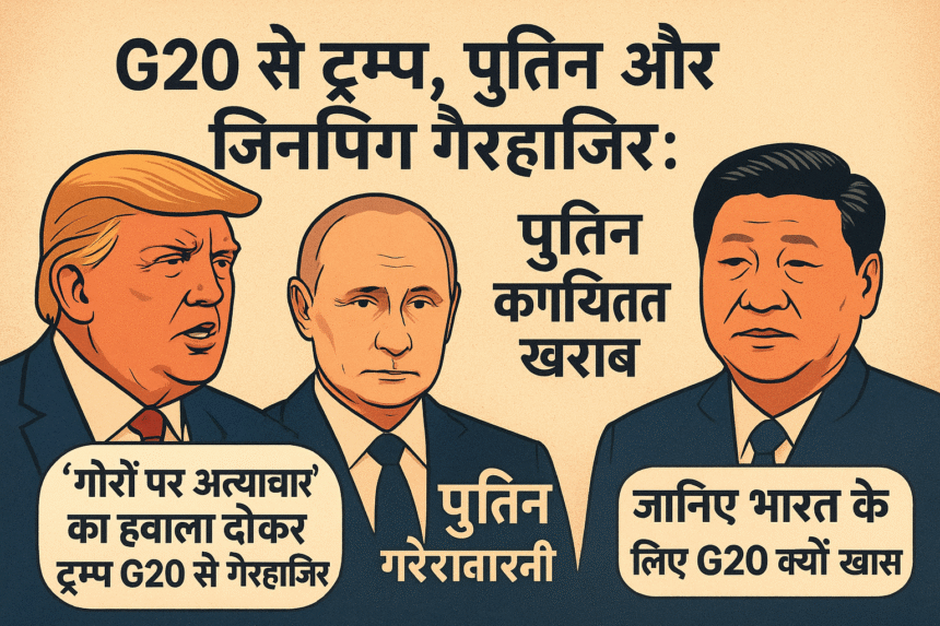 G20 शिखर सम्मेलन से ट्रम्प की गैरहाजिरी, पुतिन की गिरफ्तारी का डर और जिनपिंग की तबीयत: भारत के लिए G20 क्यों खास?