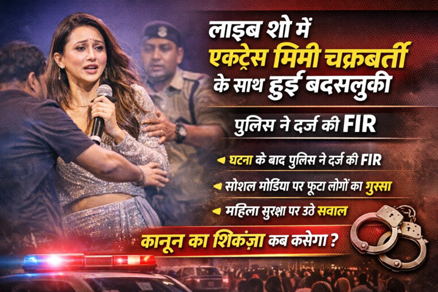 मिमी चक्रवर्ती बदसलूकी मामला