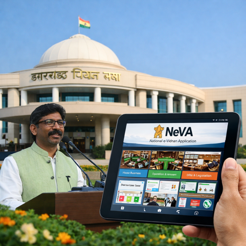 झारखंड विधानसभा होगी पेपरलेस