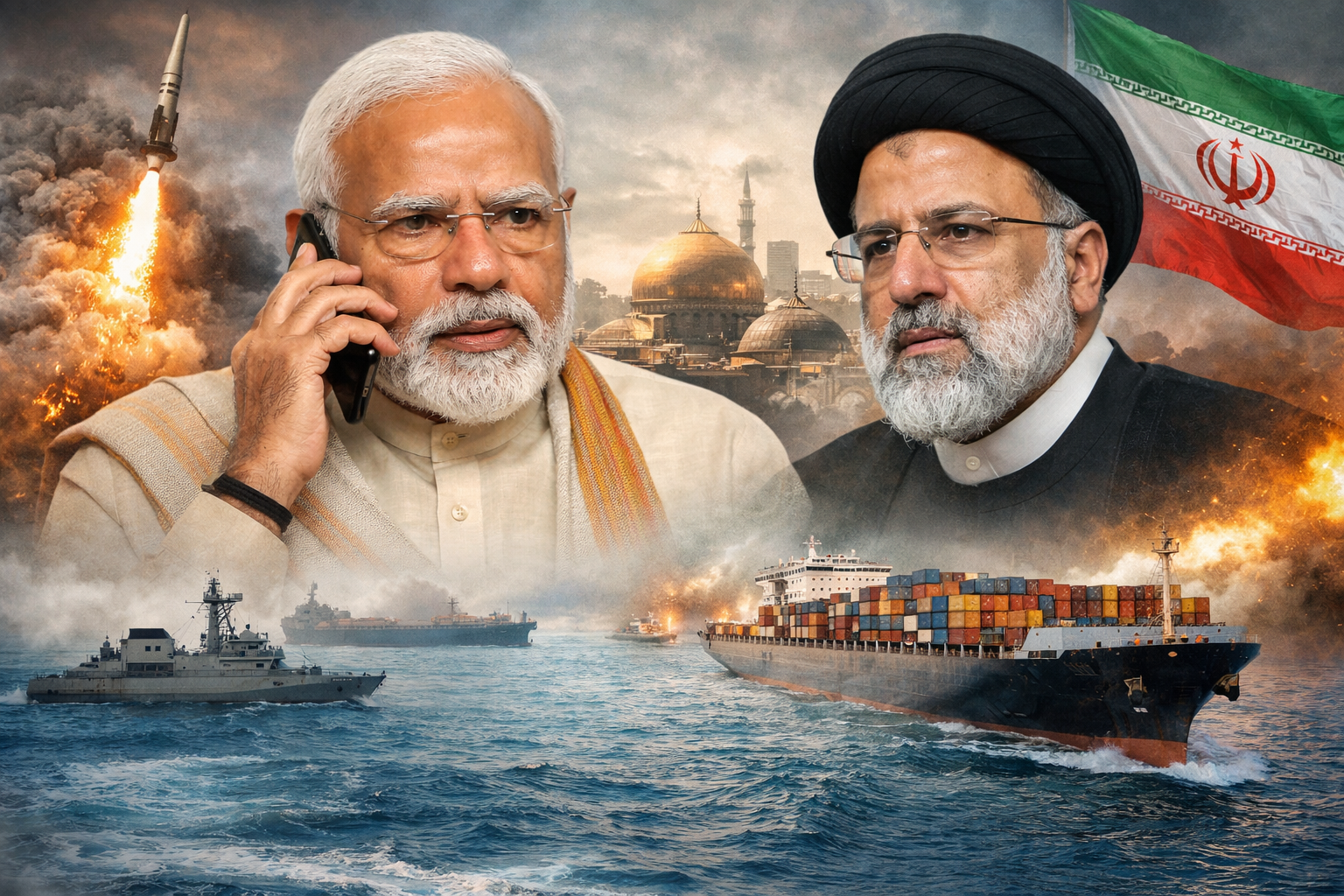 पीएम मोदी ने ईरानी राष्ट्रपति से बातचीत की